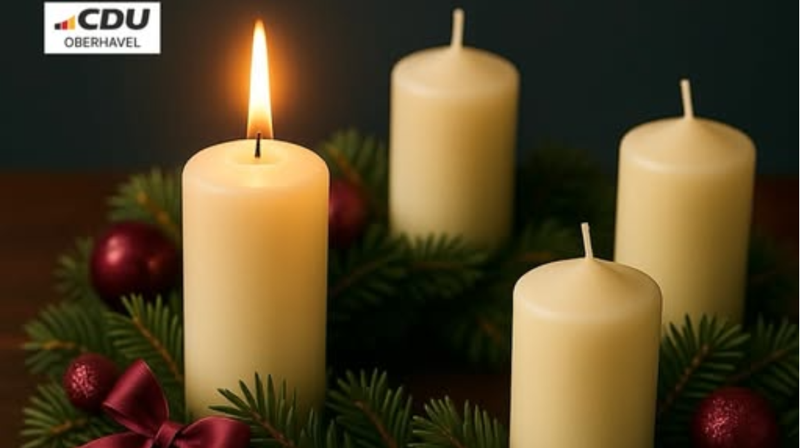 Wir wnschen Ihnen einen frohen 1. Advent.